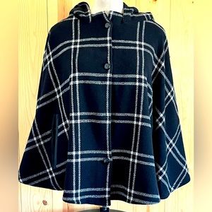 Lauren Ralph Lauren plaid cape